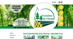 Desktop Screenshot of forest-ubaye.com